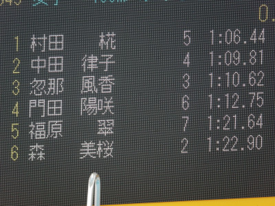 100ｍバタフライ　中田（２位） (6)