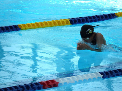 200m平泳ぎ　田中 (16)