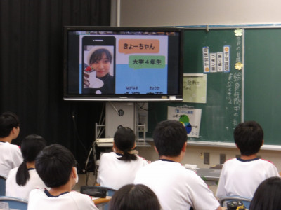 ネットモラル授業（２年） (3)