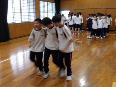 1003　１年ブロック練習⑤紅炎 (3)