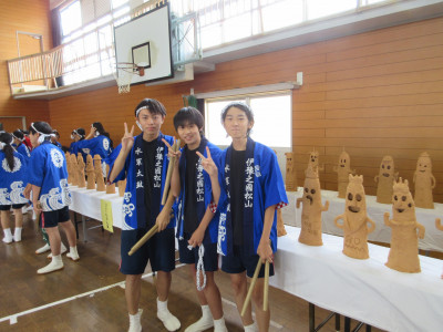 1102　水軍太鼓（演奏前） (1)