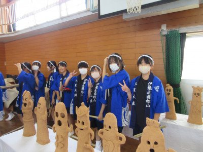 1102　水軍太鼓（演奏前） (2)